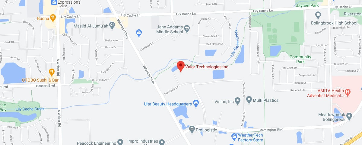 Valor Technologies location on map